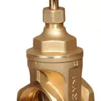 شیر فلکه سه اینچ برنجی