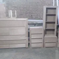 سرویس خواب خام ..تخت دونفره خام|تخت و سرویس خواب|مشهد, کلاهدوز|دیوار