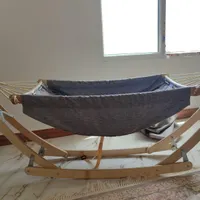 گهواره بانوج چوبی تاشو قابل حمل