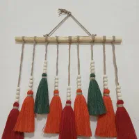 آویز مکرومه قیمت زیر ۵۰۰|صنایع دستی و سایر لوازم تزئینی|شیراز, درکی|دیوار