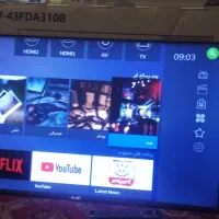 تلویزیون هوشمند BTV مدل 43FDA31OB -  بدون ایراد