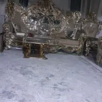 مبلمان ۷نفره سلطنتی ومیزنهارخوری۴نفره