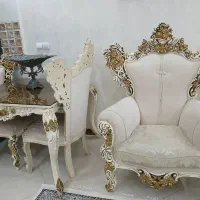 مبل استیل سلطنتی در حد نو|مبلمان خانگی و میز عسلی|اسلامشهر, زرافشان|دیوار