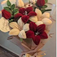 دسته گل مخملی