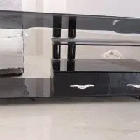 زیر تلوزیون شیشه ای