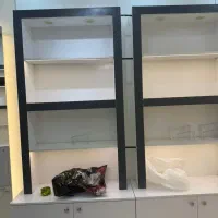 دکور مغازه|کتابخانه، شلف، قفسه‌های دیواری|قشم, |دیوار