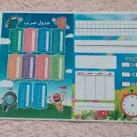 ست کامل چینه، چوب خط،مداد شمعی،اعداد|لوازم التحریر|رشت, فلسطین|دیوار