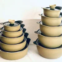 سرویس قابلمه گرانیتی ۸ پارچه مدیا Media