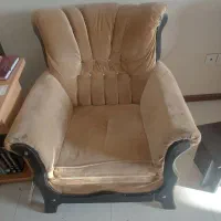 مبلمان  راحتی چوبی ۷ نفره