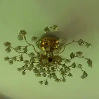 لوستر سقفی|لوستر و چراغ آویز|تهران, گلستان (شهرک راه آهن)|دیوار