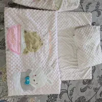 رختخواب کودک .مقداری لوازم