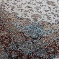 ۲ تخته فرش ۱۲متری ۷۰۰ شانه تراکم ۲۵۵۰ اصلی|فرش|نسیم‌شهر, |دیوار
