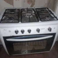 گاز پنج شعله سالم وتمیز