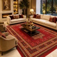 فرش های سنتی لاکی ۷۰۰ شانه ( فرش ماندگار )