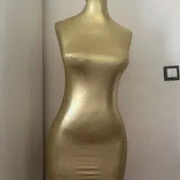 مانکن پایه چوبی