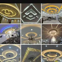 دکوراسیون داخلی کناف سقف کاذب شبکه