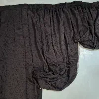 پرده مخمل شاینی سالم وتمیز