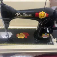 چرخ خیاطی گل رز