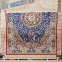 فرش دست باف ابریشم