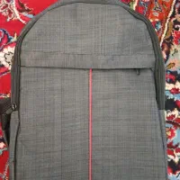 کیف مدرسه نو ، مداد رنگی ، پرگار و خط کش و گونیا