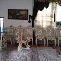 میز غذاخوری سلطنتی ۶ نفره به فروش می‌رسد|میز و صندلی غذاخوری|سنقر, |دیوار