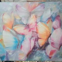 تابلو نقاشی طرح پروانه