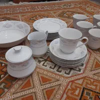 سرویس چای خوری، میوه خوری چینی قدیمی سه میلیون