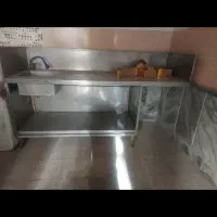 میز کار سینک قصابی مسز استیل