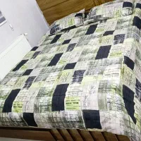 سرویس خواب چوبی دونفره|تخت و سرویس خواب|گرگان, |دیوار