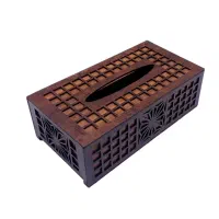 جعبه دستمال کاغذی چوبی جعبه دسمال و سطل زباله|صنایع دستی و سایر لوازم تزئینی|تهران, اتحاد|دیوار