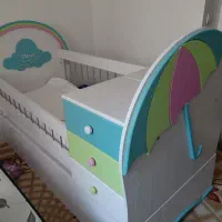 تخت خواب کودک و نوجوان|تخت و صندلی بچه|شیراز, فضلآباد|دیوار