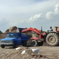 حمل ماسه گراویه وبلوکه‌ونخاله