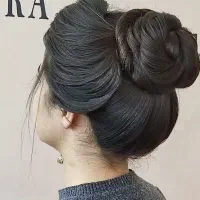 شینیون مو . بافت مو . موخوره گیری . با ۵۰درصدتخفیف