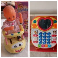 تلفن موزیکال وعروسک روروک دار