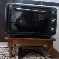 ماکروویو برقی بدون نیاز به روغن بهمراه جوجه گردان