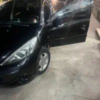 207 پاناروما مشکی فوقالعاده تمیز