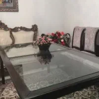 میز ناهارخوری هشت نفرنچوب راش