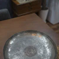۲ عدد دوری مسی قاجاری وزن هر کدام 1700g