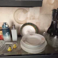 ظروف باکس گل کفگیر بشقاب کاسه لباس