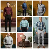 پیراهن مردانه فلورما ترک و کرپ نخ مجلسی