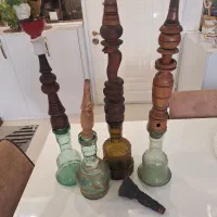 4 عدد قلیون چوبی