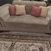 مبل ۷نفره سالم و محکم|مبلمان خانگی و میز عسلی|رشت, توشیبا|دیوار