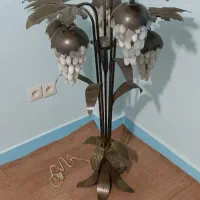 آباژور با خوشه های انگور فوق العاده زیبا|چراغ خواب و آباژور|پرند, فاز ۲|دیوار