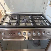 اجاق گاز استیل اسنوا کاملا تمیز و نو