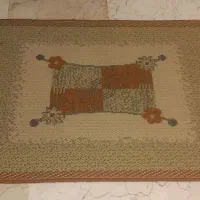 یک جفت گلیم ماشینی یک در ۱ونیم بهمراه پادری نونو|گلیم، جاجیم، گبه|تهران, مهران|دیوار