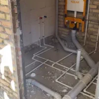 لوله کشی آب استخر جکوزی موتورخانه