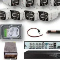 پک کامل 8 دوربین مداربسته فول اچ دی 4k کیفیت