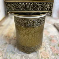 جا دستمالی و سطل آشغال