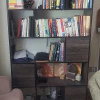 کتابخانه تمام ام دی اف|کتابخانه، شلف، قفسه‌های دیواری|کرج, کوی زنبق|دیوار