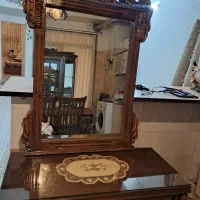 فروش درآور سه کشو به همراه آینه متحرک|جاکفشی، کمد، دراور|محمدشهر, سیدآباد|دیوار